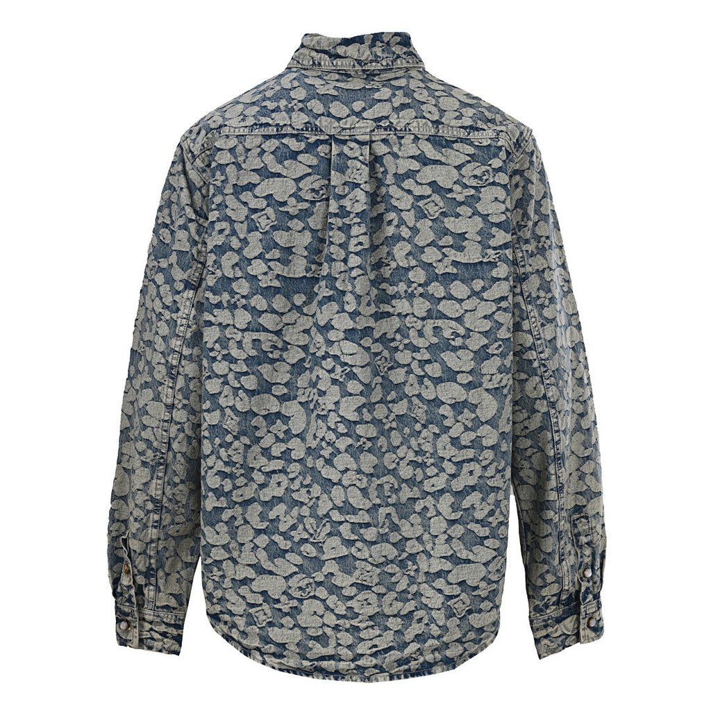 Louis Vuitton x Nigo Burnout Denim Work Jacket
