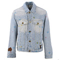 Louis Vuitton x — Collaboration Candy-Embroidered Denim Jacket