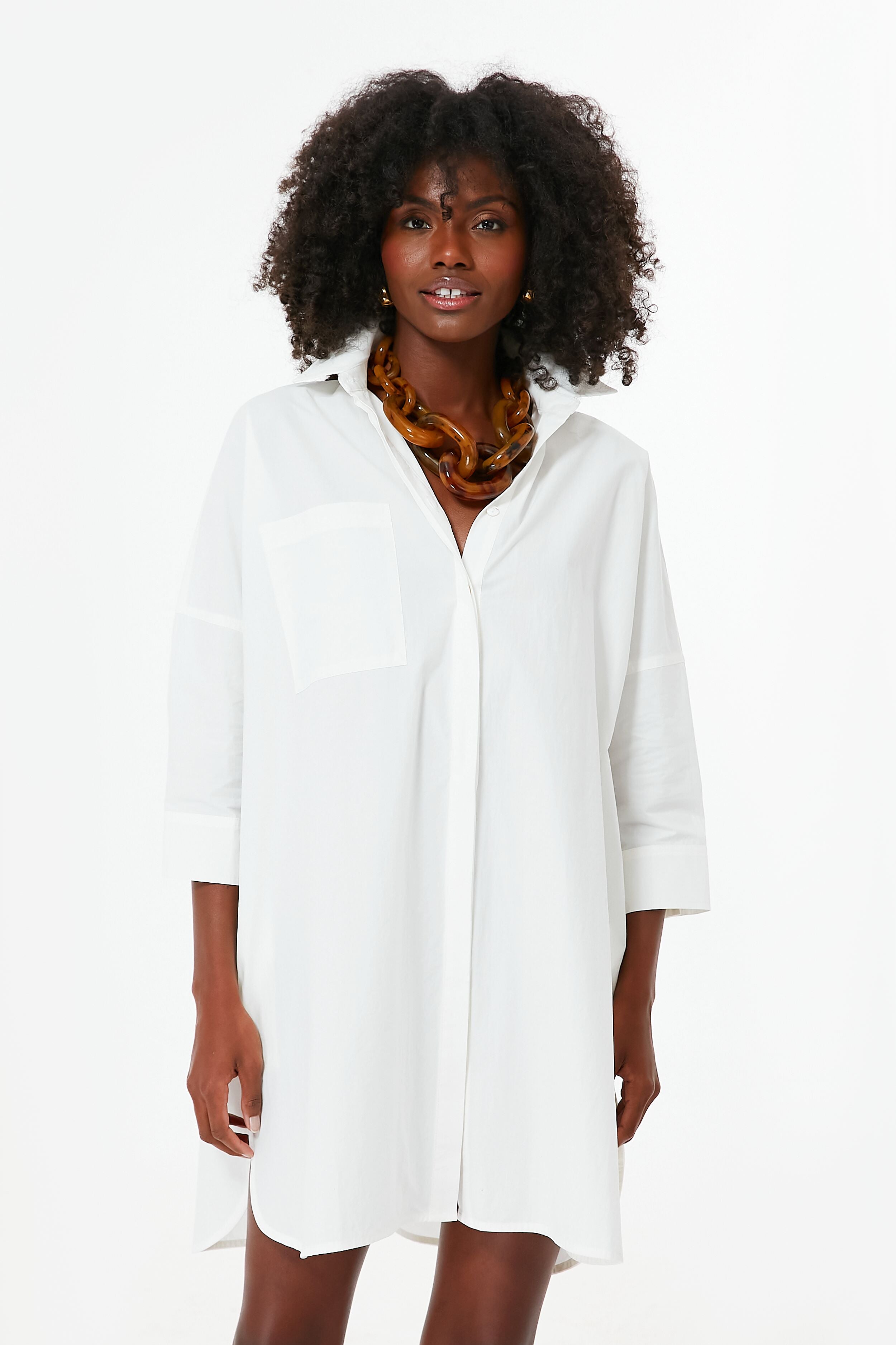 White Anne Coverup