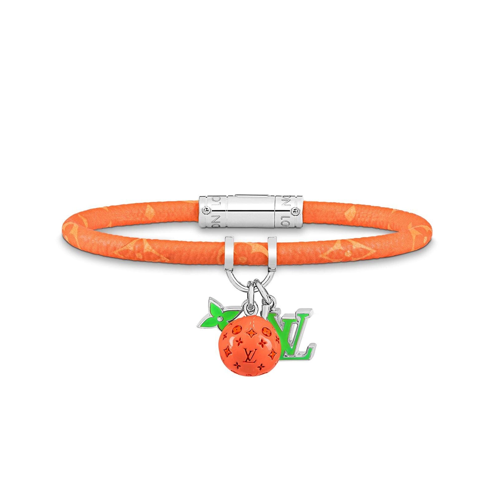 18K Louis Vuitton Hang It Fruits Orange Bracelet